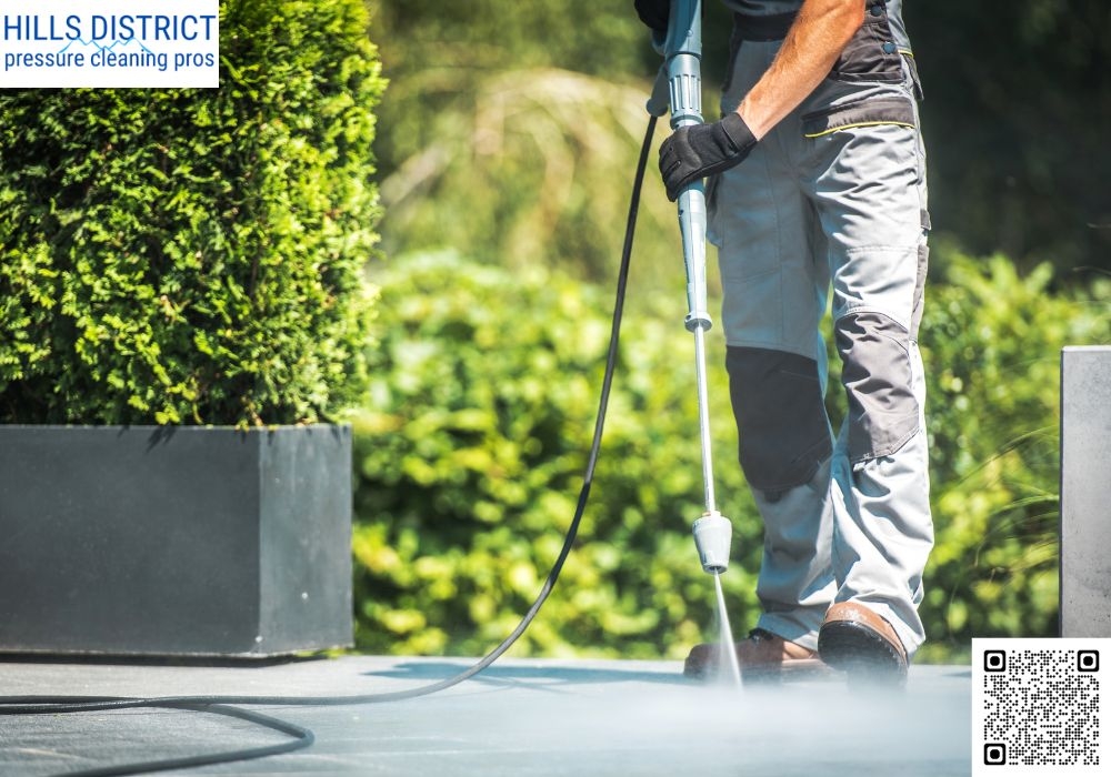 What is included in the house washing service?